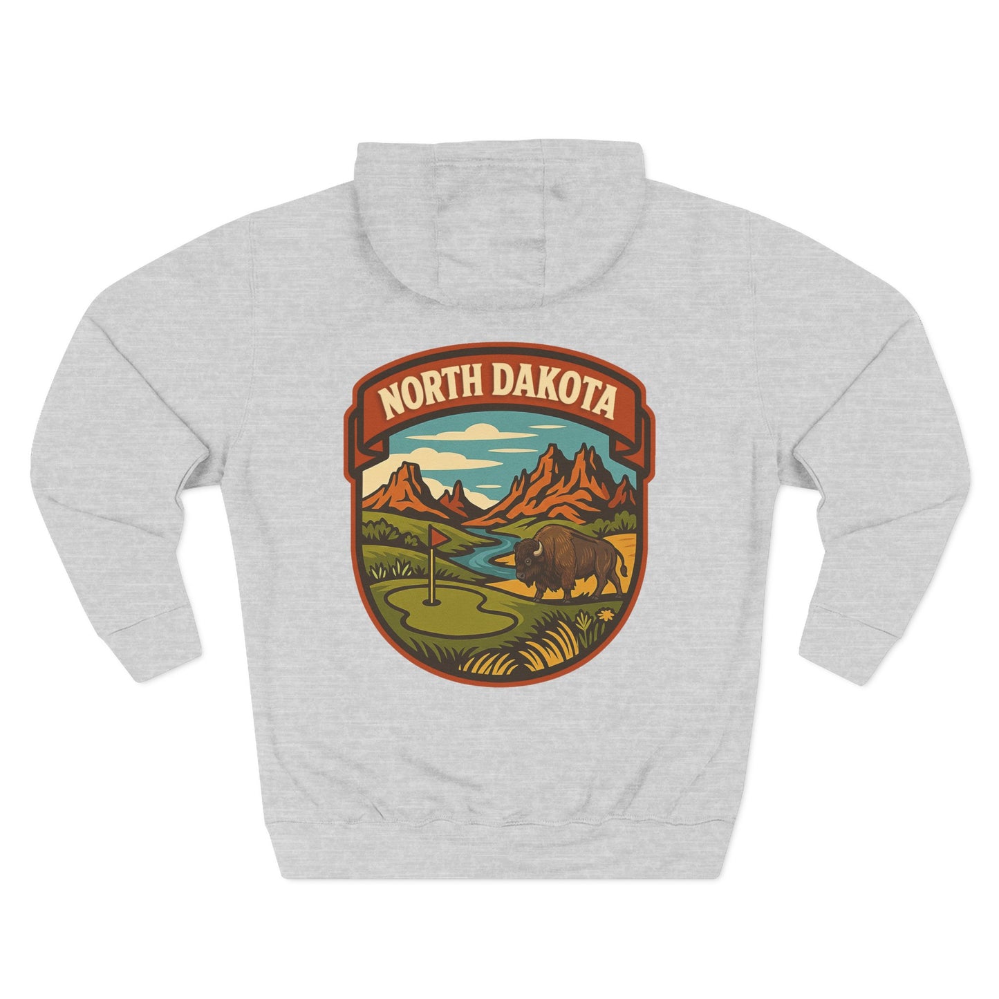 North Dakota - Badlands Club Hoodie