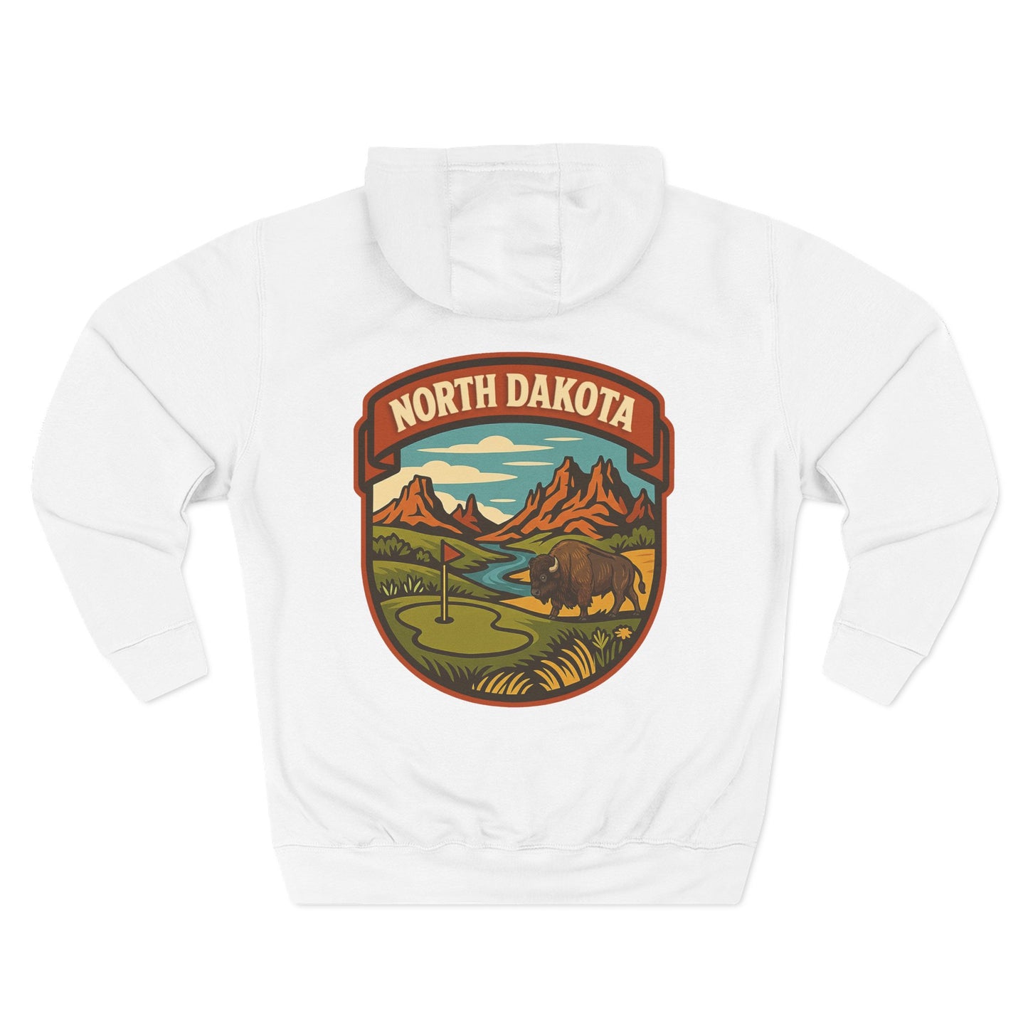 North Dakota - Badlands Club Hoodie