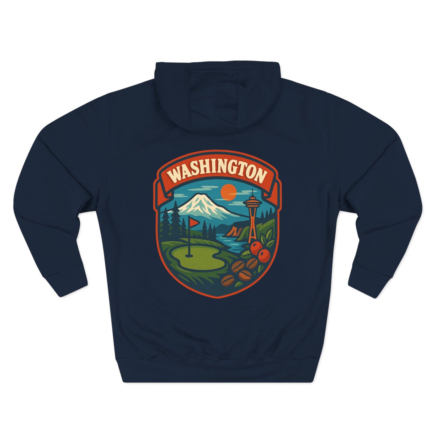 Washington - Ranier Club Hoodie
