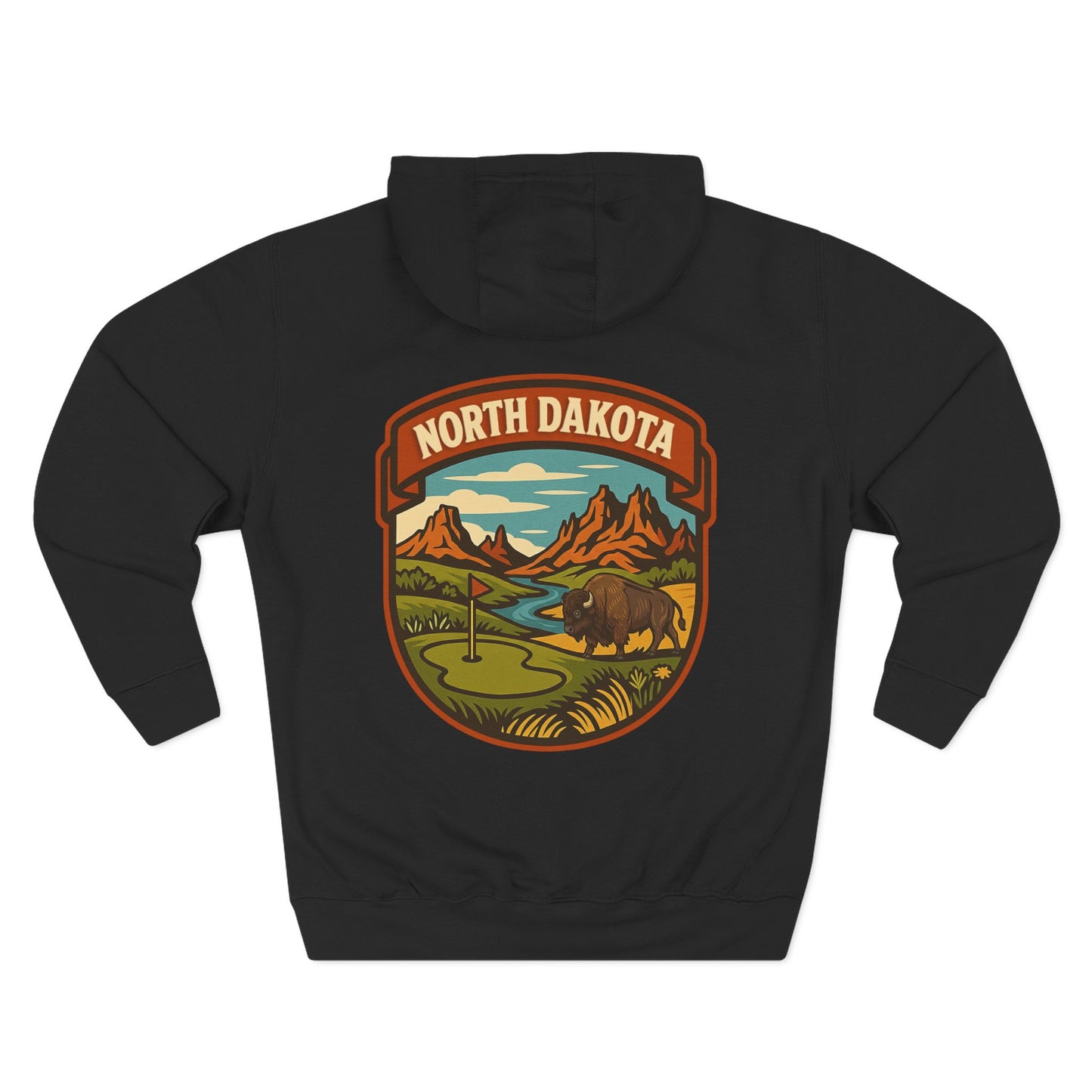 North Dakota - Badlands Club Hoodie