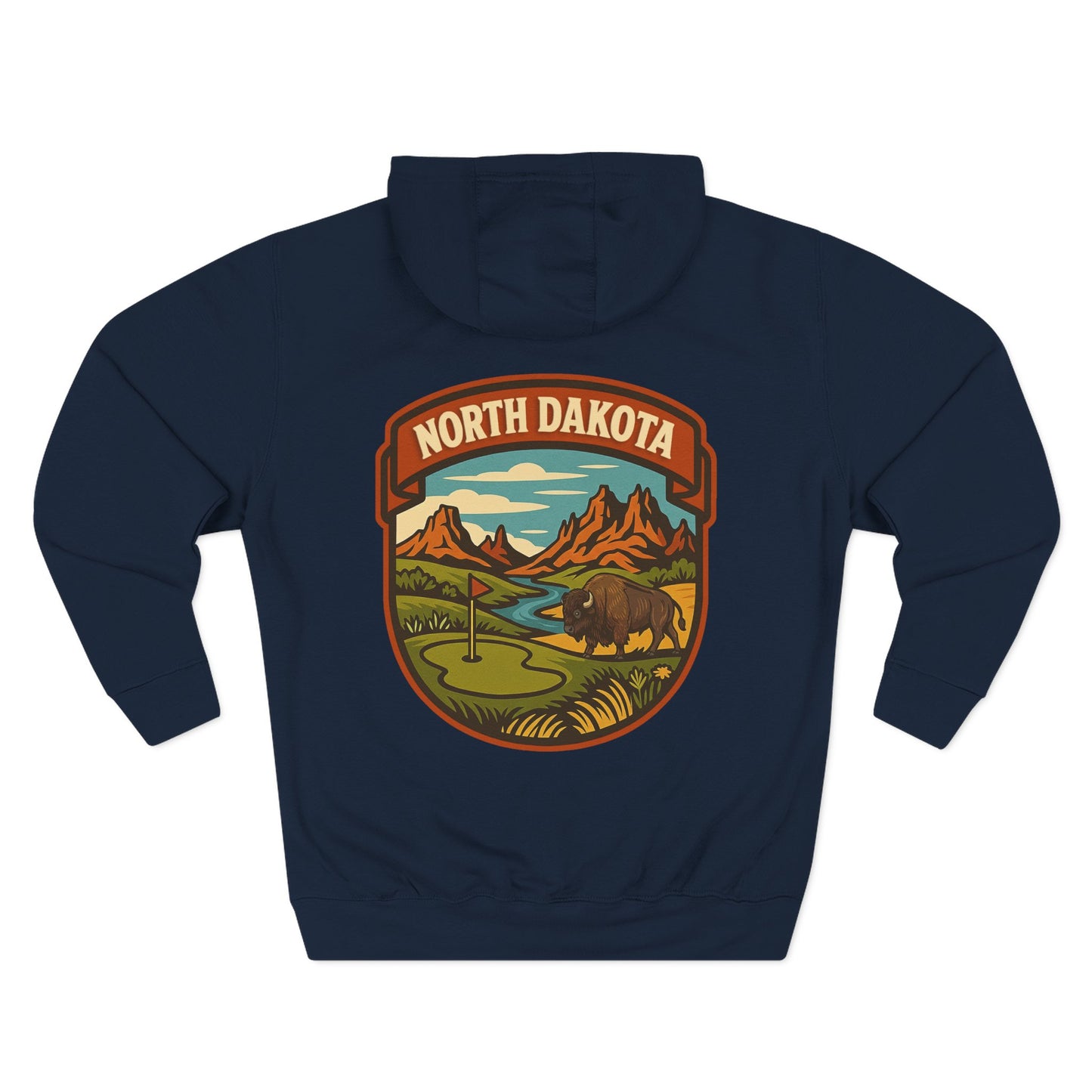 North Dakota - Badlands Club Hoodie